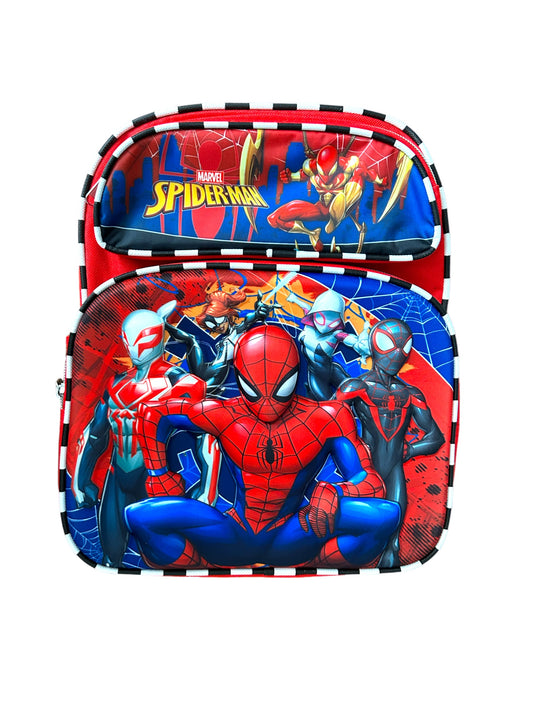 3D spider man toddler backpack